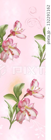 Handpainted Diverse Floral Pattern Collection Decorative Artwork Assortment 132291162