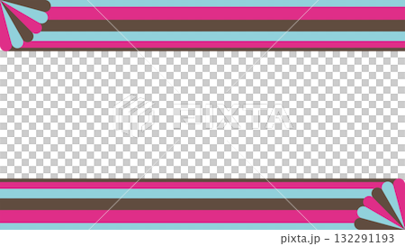 彩色頂部和底部框架 132291193