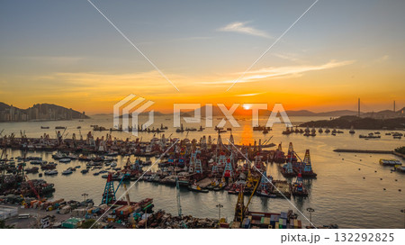 Oct 11 2025 New Yau Ma Tei Typhoon Shelter Waterfront View Oct 11 2025 New Yau Ma Tei Typhoon Shelter Waterfront View 132292825