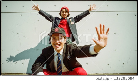 80年代風ヴィンテージ、レトロモダンな写真 80年代風ヴィンテージ、レトロモダンな写真 132293094