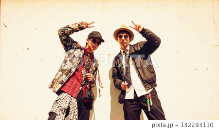 80年代風ヴィンテージ、レトロモダンな写真 80年代風ヴィンテージ、レトロモダンな写真 132293110