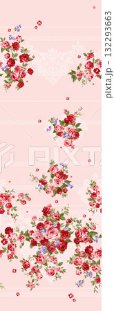 Handpainted Diverse Floral Pattern Collection Decorative Artwork Assortment 132293663