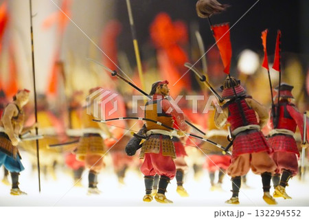 戦国時代の戦のミニチュア 戦国時代の戦のミニチュア 132294552