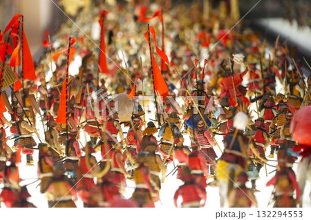 戦国時代の戦のミニチュア 132294553