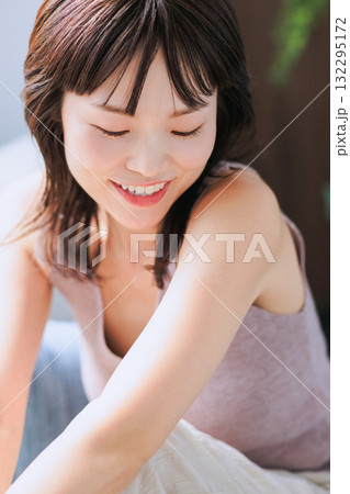 若い女性のビューティイメージ 若い女性のビューティイメージ 132295172