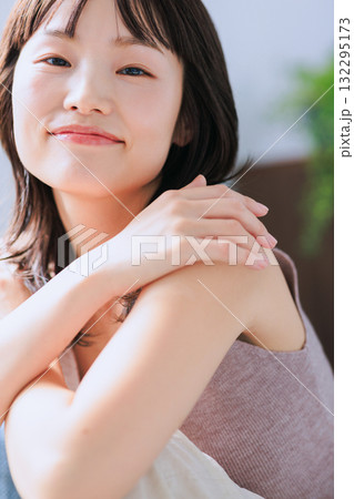 若い女性のビューティイメージ 若い女性のビューティイメージ 132295173