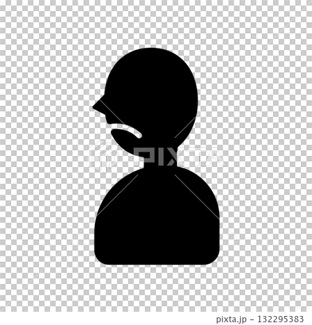 表情不滿的人的圖示插圖 132295383