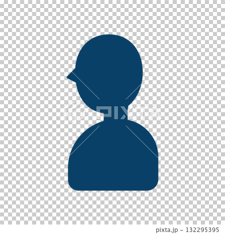 Simple profile icon illustration 132295395