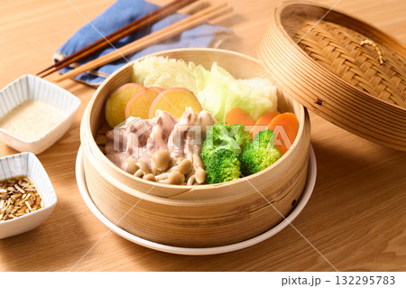 せいろ蒸し せいろ蒸し 132295783