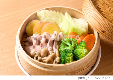 せいろ蒸し せいろ蒸し 132295787