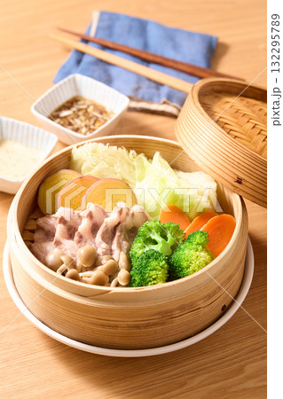 せいろ蒸し せいろ蒸し 132295789