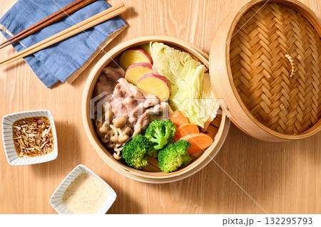 せいろ蒸し せいろ蒸し 132295793