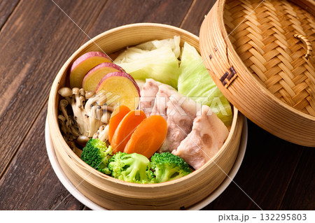 せいろ蒸し せいろ蒸し 132295803