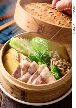 せいろ蒸し せいろ蒸し 132295813
