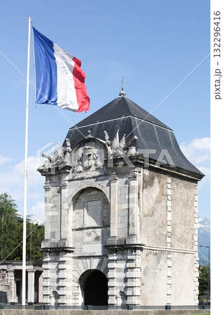 Porte de France building in Grenoble, France Porte de France building in Grenoble, France 132296416