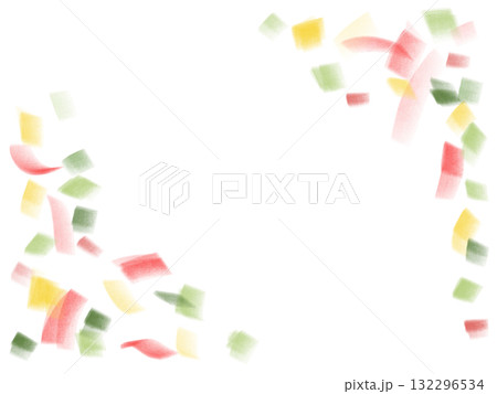 カラフルな紙吹雪の背景素材 カラフルな紙吹雪の背景素材 132296534