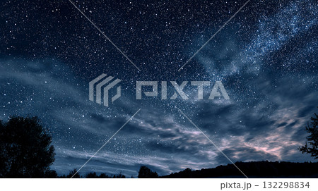 Night sky stars abstract background Night sky stars abstract background 132298834