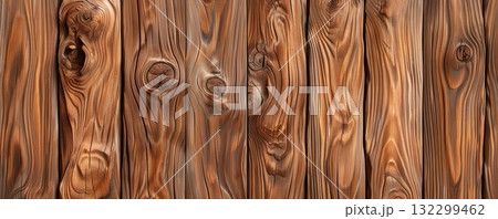 Close-up texture of rustic brown wooden planks. Close-up texture of rustic brown wooden planks. 132299462