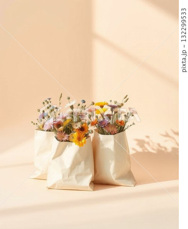 wedding table with flowers wedding table with flowers 132299533