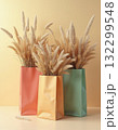 shopping bag with fresh corn 132299548