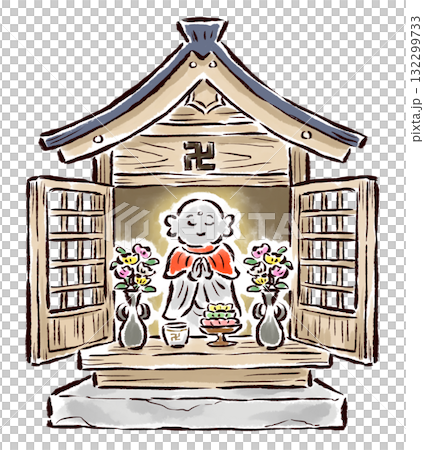 神社內供奉的地藏菩薩像 132299733