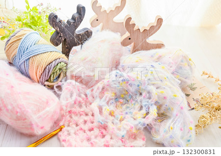 ふんわりモヘアのモチーフ ふんわりモヘアのモチーフ 132300831