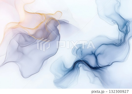 Swirling forms in delicate hues create an elegant contemporary design that enhances any space 132300927