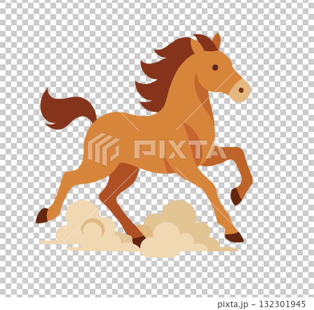 馬 午 動物 132301945