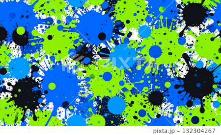 カラフルなスプラッタ 132304267