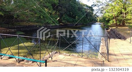 シギリヤロック、水の庭【スリランカ】 132304319