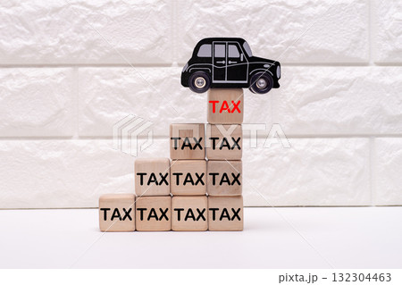 自動車の税金のイメージ 自動車の税金のイメージ 132304463