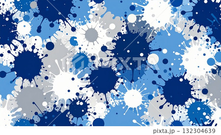 飛び散るカラフルペイント背景 飛び散るカラフルペイント背景 132304639