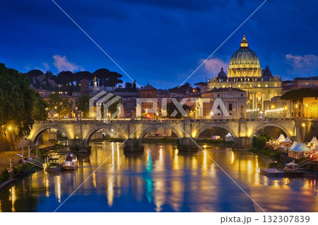 Rome and Sunset Rome and Sunset 132307839