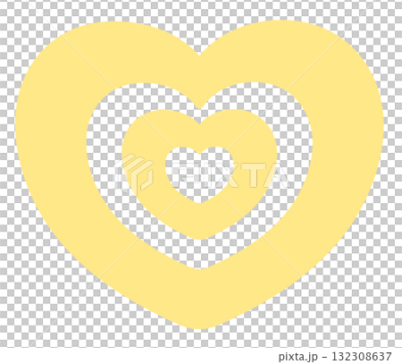Illustration of pastel yellow layers for Valentine's day, love sign, heart symbol, fashion, accessory, cute patch, shirt print, fabric, sticker, wedding card, barbie, brooch, pin, couple Illustration of pastel yellow layers for Valentine's day, love sign, heart symbol, fashion, accessory, cute patch, shirt print, fabric, sticker, wedding card, barbie, brooch, pin, couple 132308637