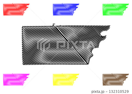 Carmel City, Indiana (United States cities, United States of America, us, usa city) map vector illustration, scribble sketch City of Carmel map 132310529