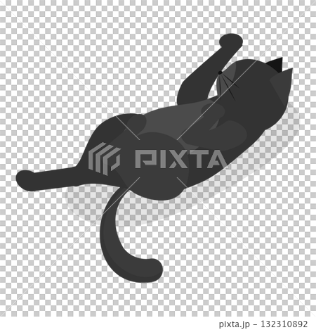 3D Isometric Flat Illustration of Sleeping Pets. Item 1 3D Isometric Flat Illustration of Sleeping Pets. Item 1 132310892