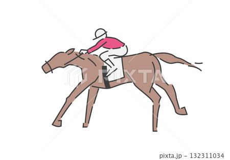 シンプルな競走馬 シンプルな競走馬 132311034