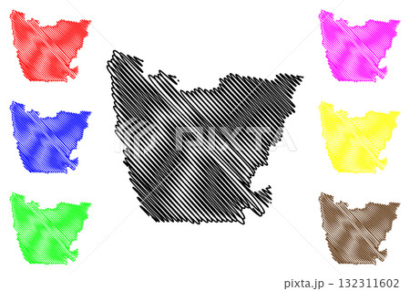 Glen Innes Severn Council (Commonwealth of Australia, New South Wales, NSW) map vector illustration, scribble sketch Glen Innes Severn map Glen Innes Severn Council (Commonwealth of Australia, New South Wales, NSW) map vector illustration, scribble sketch Glen Innes Severn map 132311602