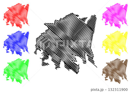 North Sydney Council (Commonwealth of Australia, New South Wales, NSW) map vector illustration, scribble sketch North Sydney map North Sydney Council (Commonwealth of Australia, New South Wales, NSW) map vector illustration, scribble sketch North Sydney map 132311900