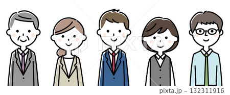 ビジネスシーン 同僚 132311916