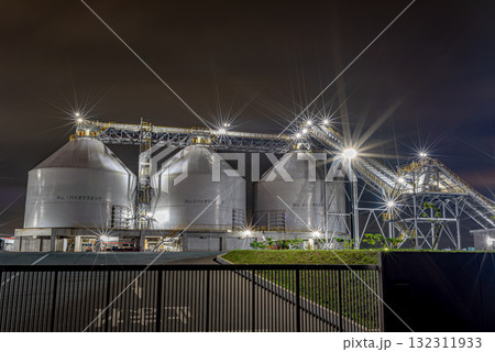 バイオマス発電所 バイオマスタンク 132311933