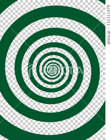 Dark green and white clockwise swirl background 132311976