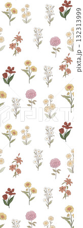 Handpainted Diverse Floral And Decorative Pattern Collection Artwork Assortment Handpainted Diverse Floral And Decorative Pattern Collection Artwork Assortment 132313999