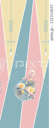 Handpainted Diverse Floral And Decorative Pattern Collection Artwork Assortment Handpainted Diverse Floral And Decorative Pattern Collection Artwork Assortment 132314037