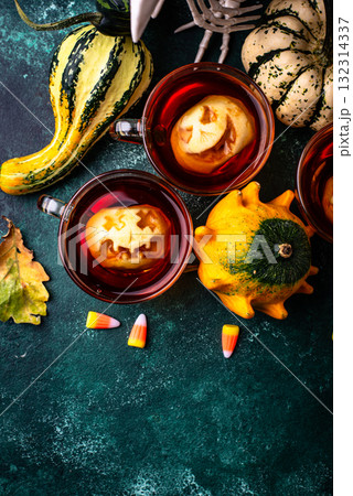 Haloween spicy apple cider drink Haloween spicy apple cider drink 132314337