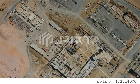 Industrial construction site construction equipment and materials Industrial construction site construction equipment and materials 132314976