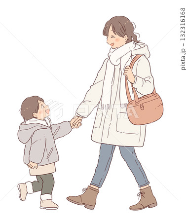 母と息子 母と息子 132316168