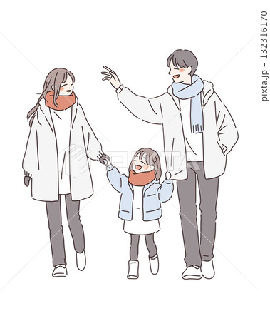 家族でのお出かけ 家族でのお出かけ 132316170