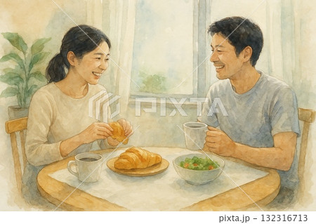 窓辺のブランチ / Window-side Brunch 132316713