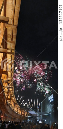 関西万博 大屋根リング 花火 HANA-BI 関西万博 大屋根リング 花火 HANA-BI 132317191